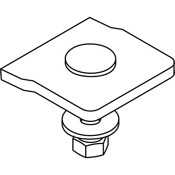 Niedax Klemmstück 163J6-A